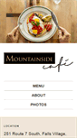 Mobile Screenshot of mountainsidecafe.com